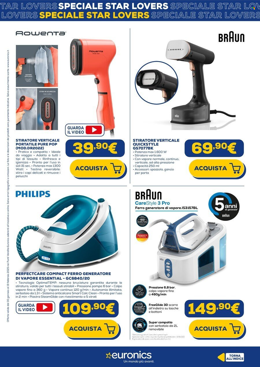 Volantino Euronics - 1/2/2025 - 19/2/2025. Pagina 27