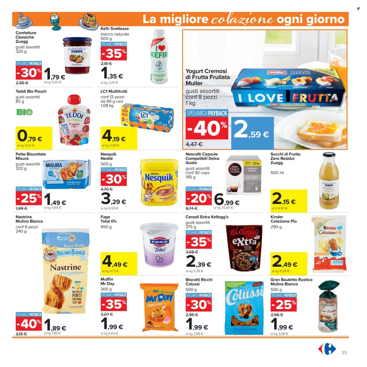 Volantino Carrefour - 7/2/2025 - 16/2/2025. Pagina 23