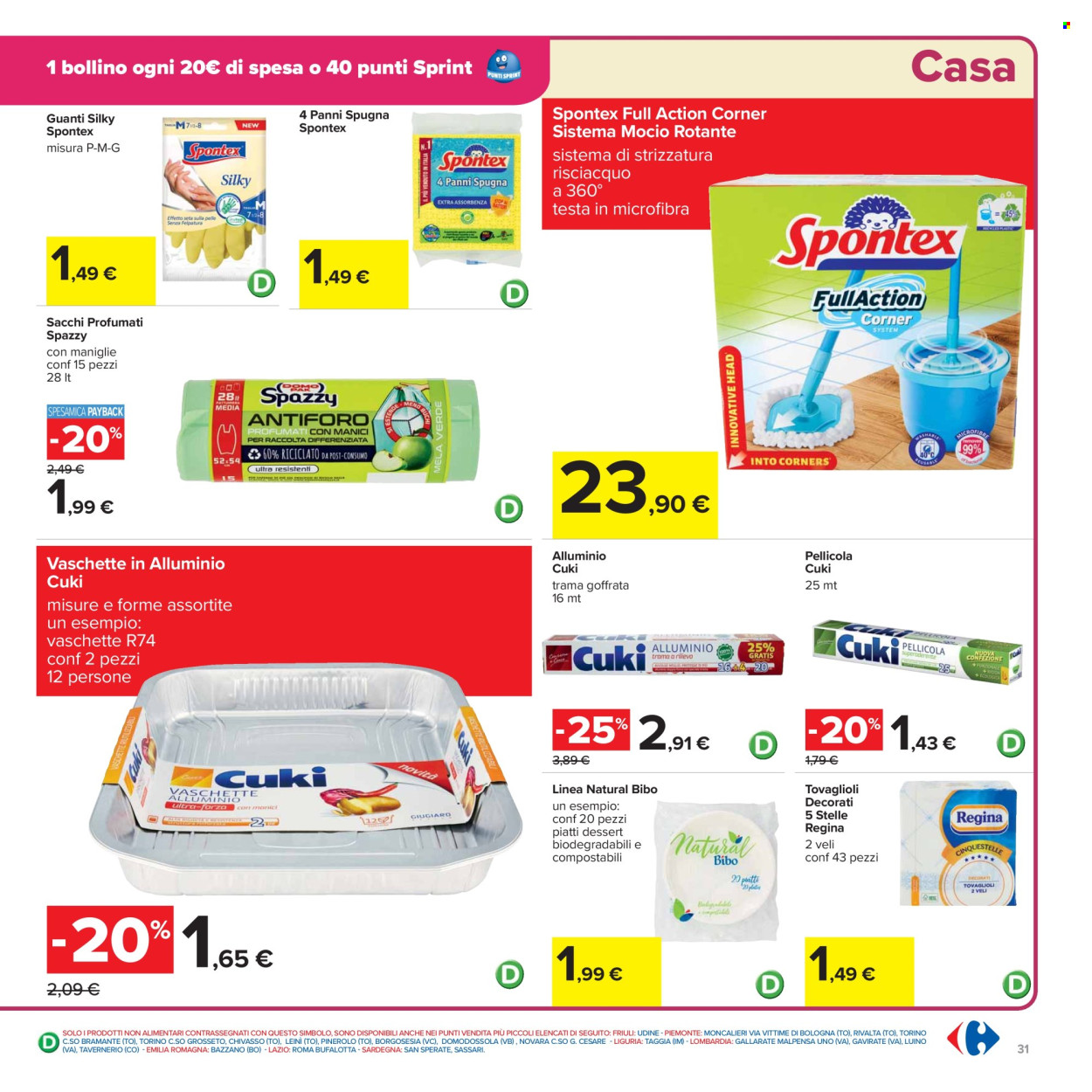 Volantino Carrefour - 7/2/2025 - 16/2/2025. Pagina 31