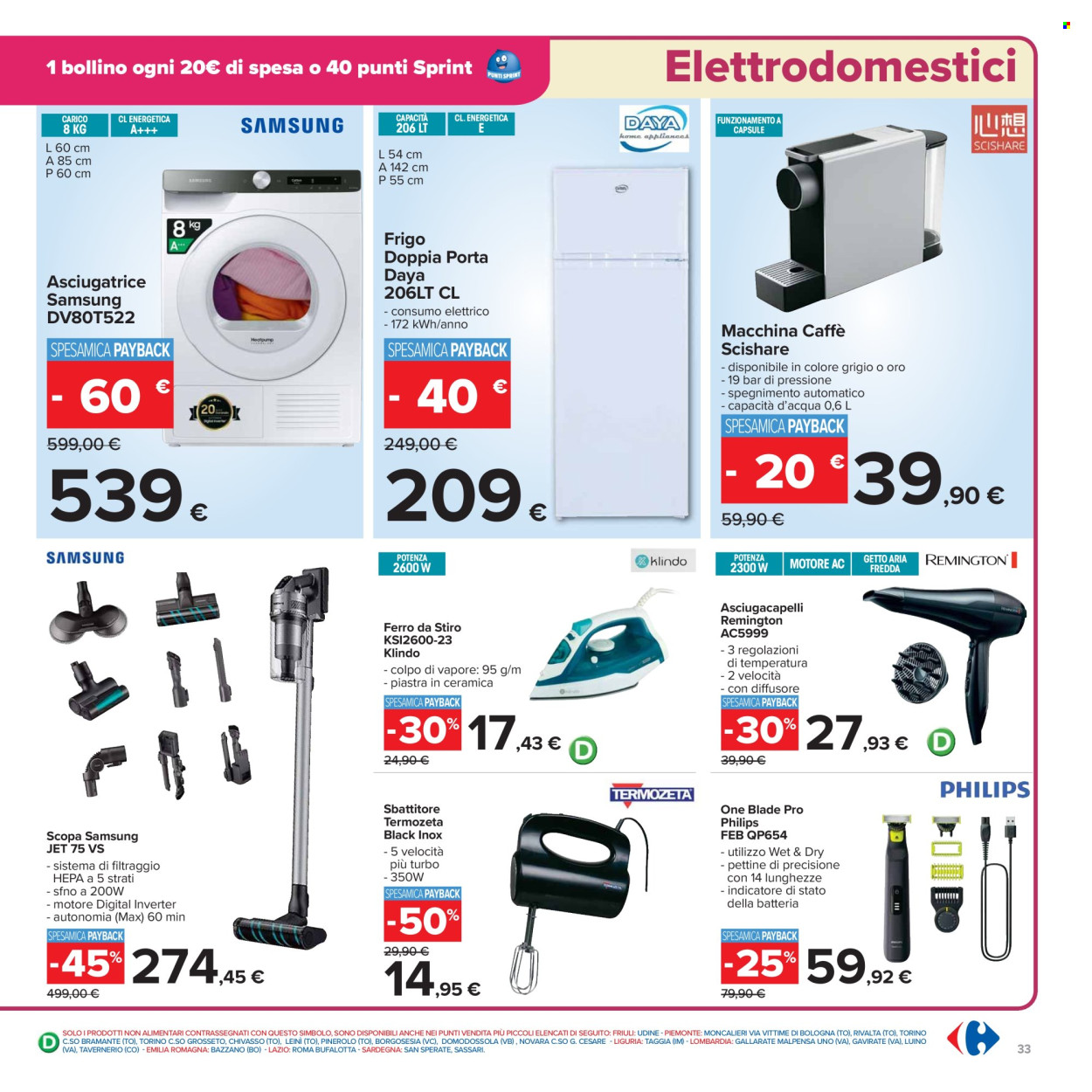 Volantino Carrefour - 7/2/2025 - 16/2/2025. Pagina 33