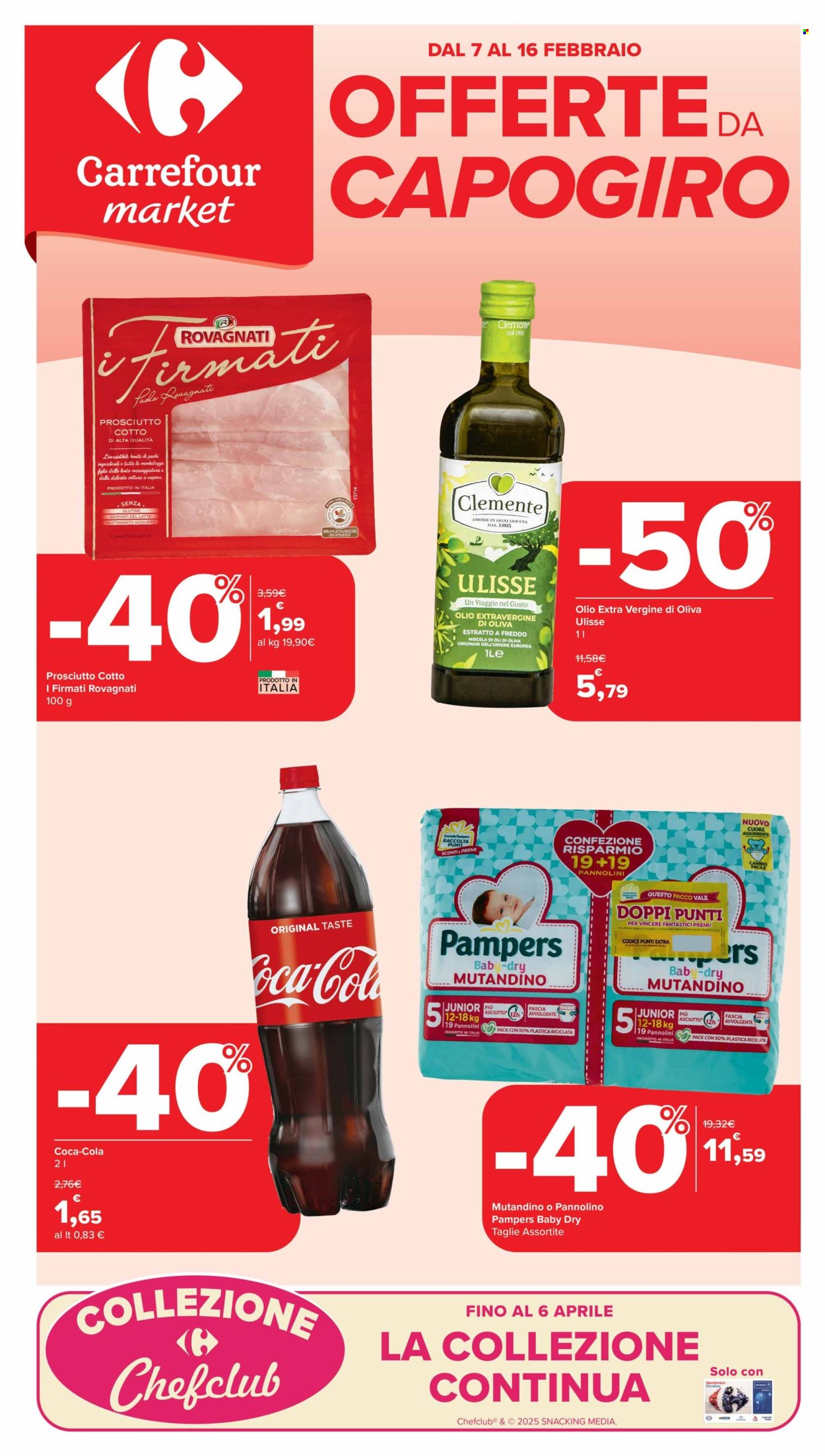 Volantino Carrefour - 7/2/2025 - 16/2/2025. Pagina 1