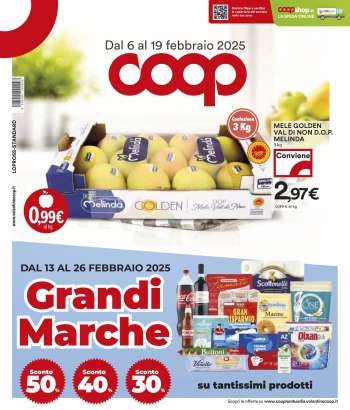 Volantino Coop - 6/2/2025 - 19/2/2025.