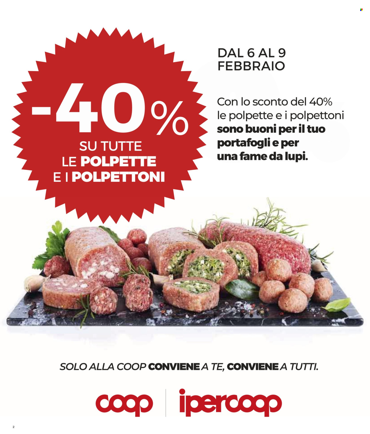 Volantino Coop - 6/2/2025 - 19/2/2025. Pagina 2