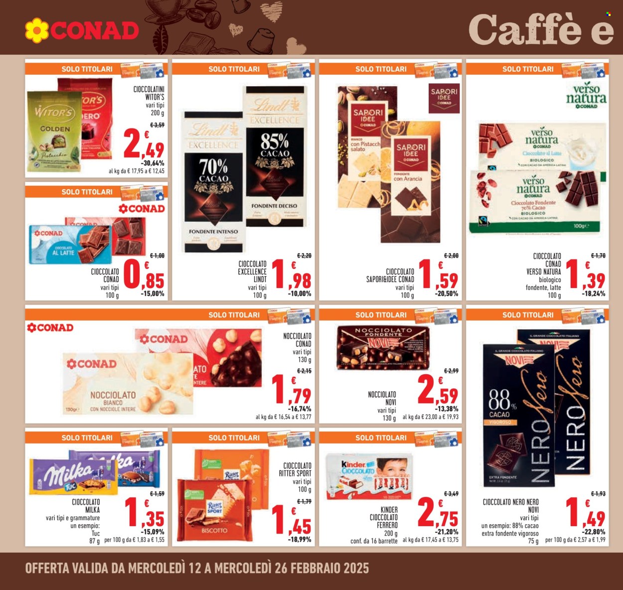 Volantino Conad - 12/2/2025 - 26/2/2025. Pagina 18