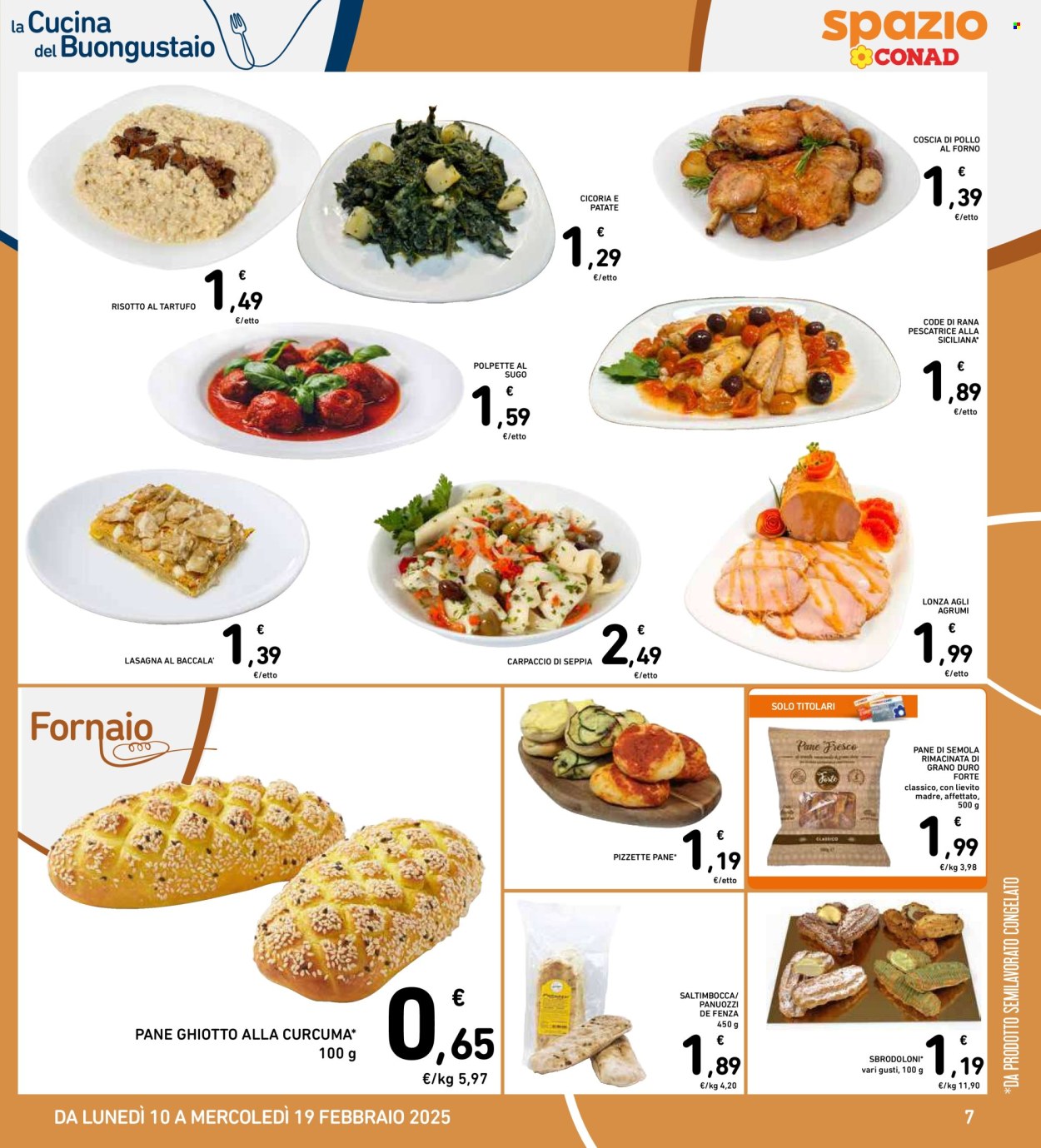 Volantino Spazio Conad - 10/2/2025 - 19/2/2025. Pagina 7