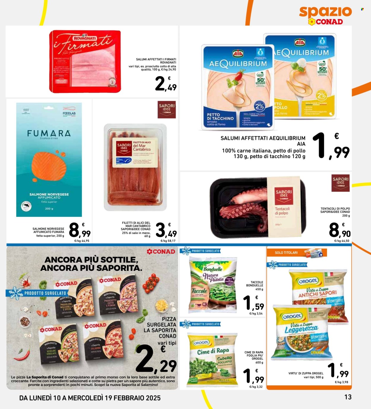 Volantino Spazio Conad - 10/2/2025 - 19/2/2025. Pagina 13