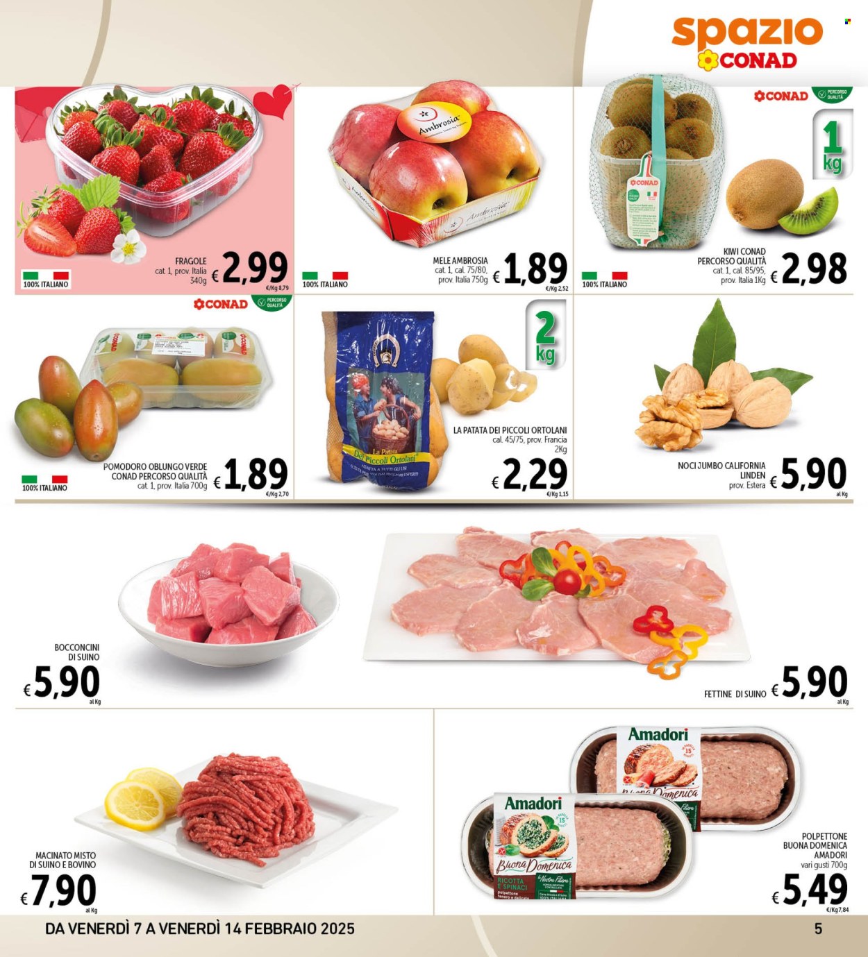 Volantino Spazio Conad - 7/2/2025 - 14/2/2025. Pagina 5