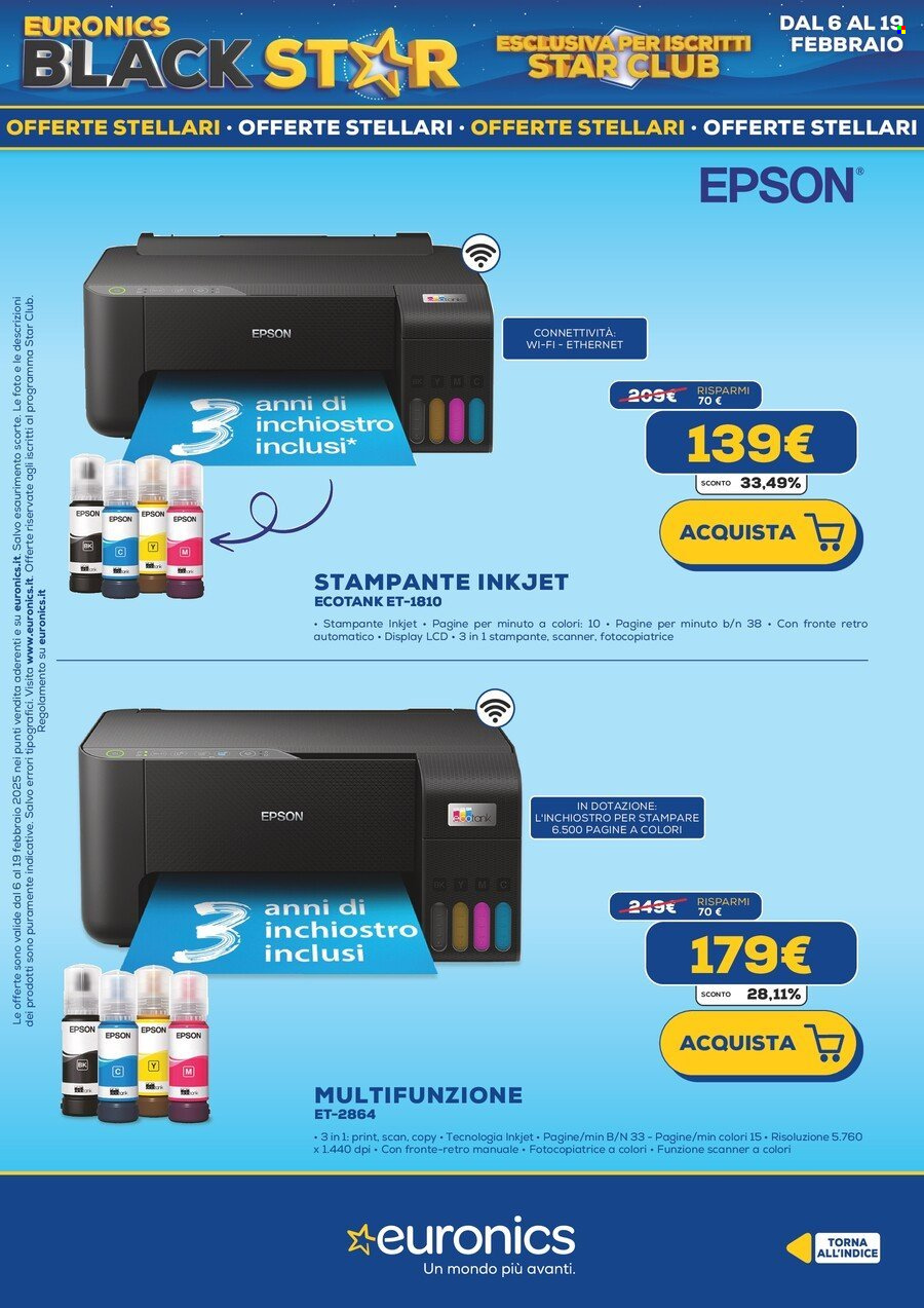 Volantino Euronics - 6/2/2025 - 19/2/2025. Pagina 25