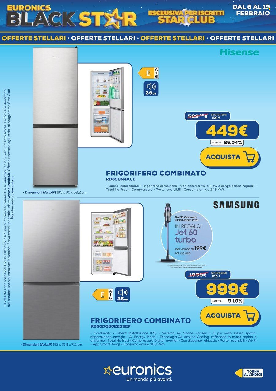 Volantino Euronics - 6/2/2025 - 19/2/2025. Pagina 40