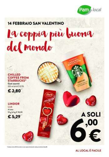 Volantino Pam local.