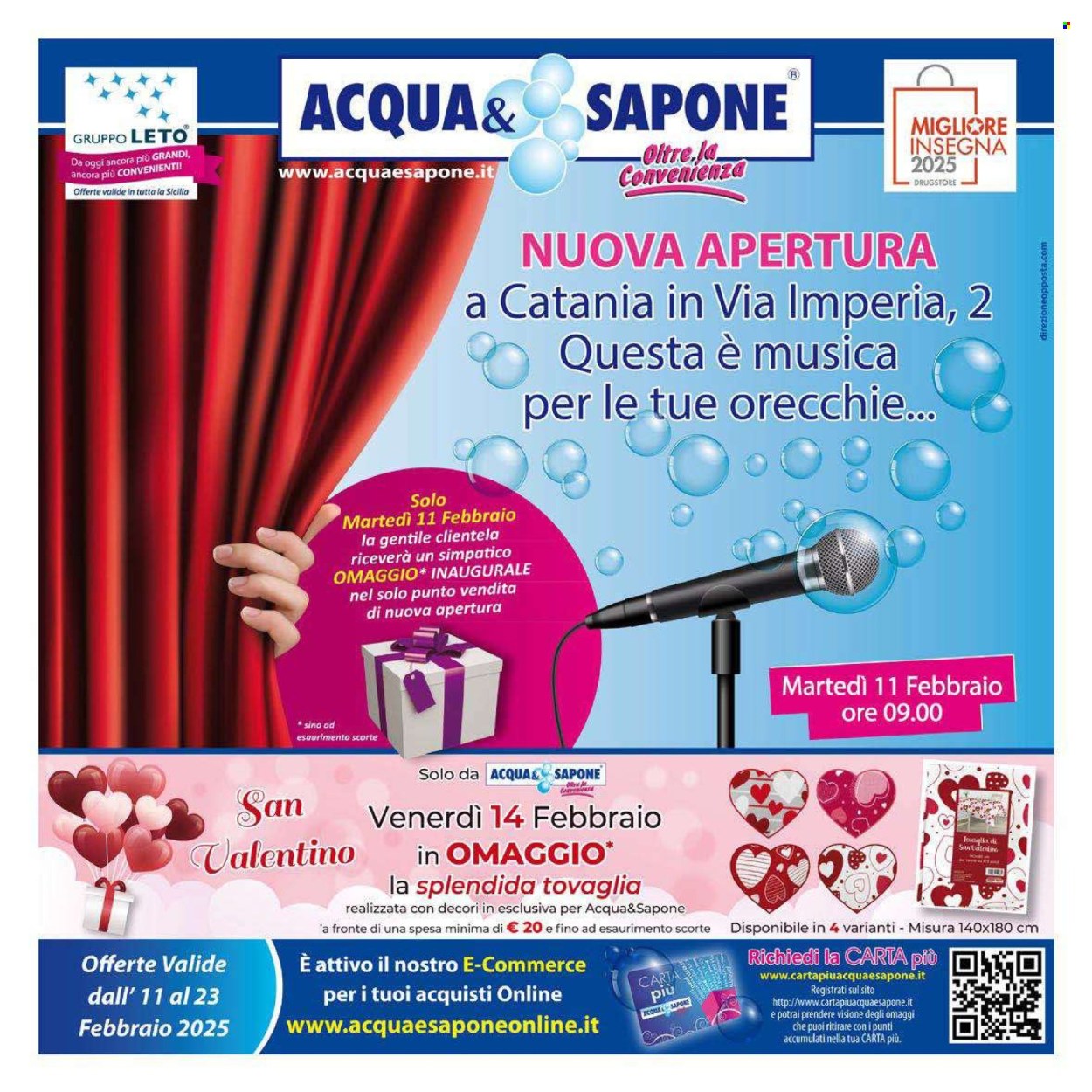 Volantino Acqua & Sapone - 11/2/2025 - 23/2/2025. Pagina 1