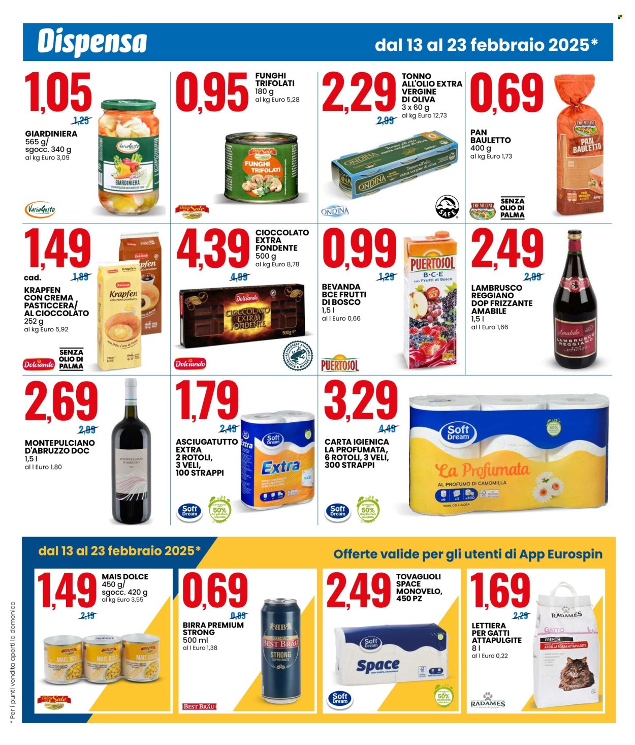 Volantino EuroSpin - 13/2/2025 - 23/2/2025. Pagina 7
