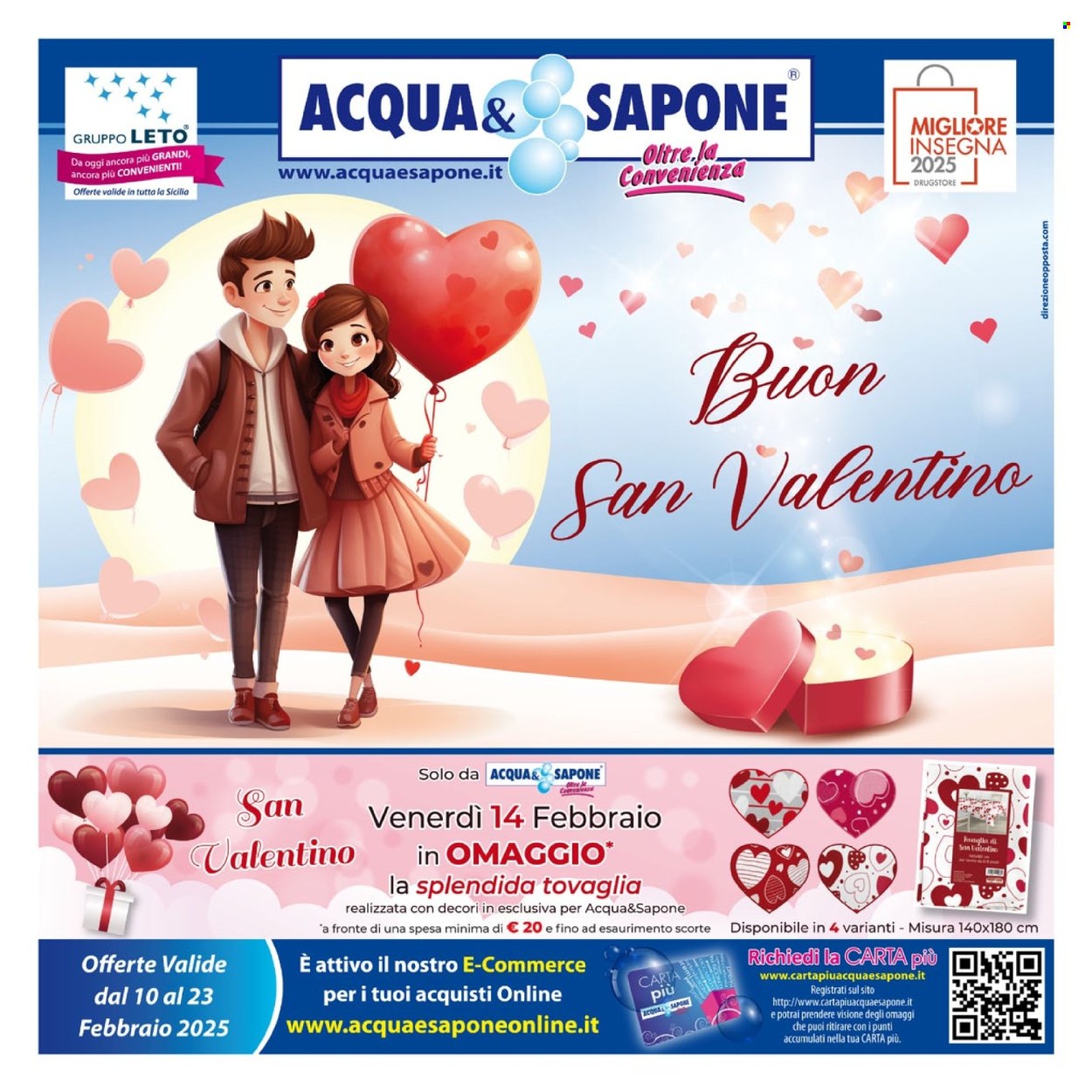 Volantino Acqua & Sapone - 10/2/2025 - 23/2/2025. Pagina 1