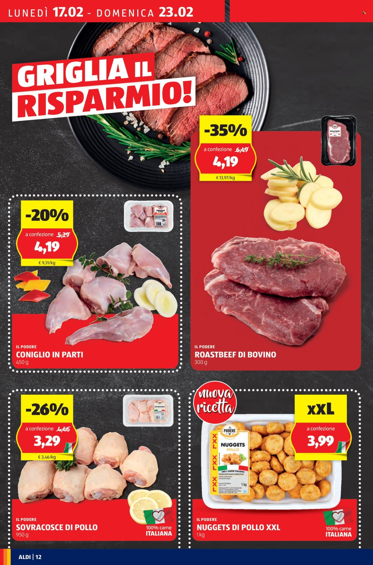 Volantino Aldi - 17/2/2025 - 23/2/2025. Pagina 12