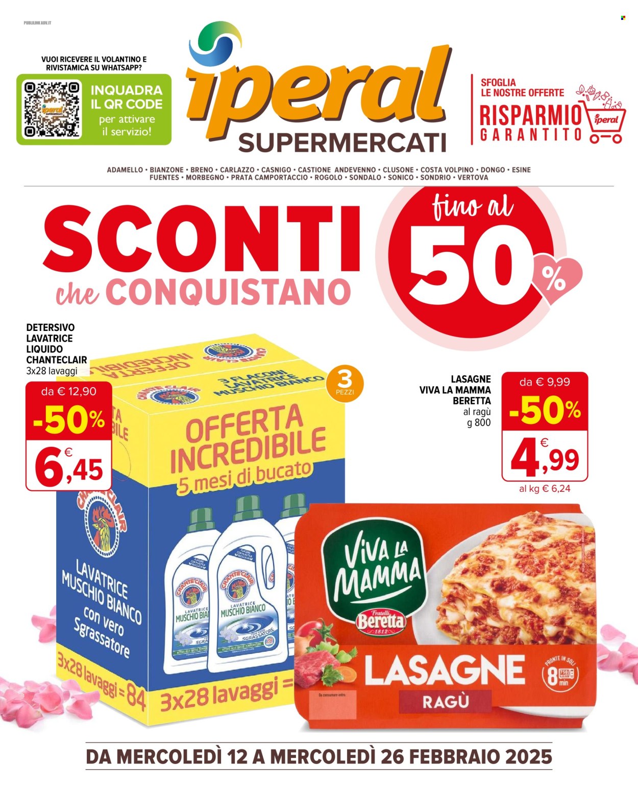 Volantino Iperal - 12/2/2025 - 26/2/2025. Pagina 1