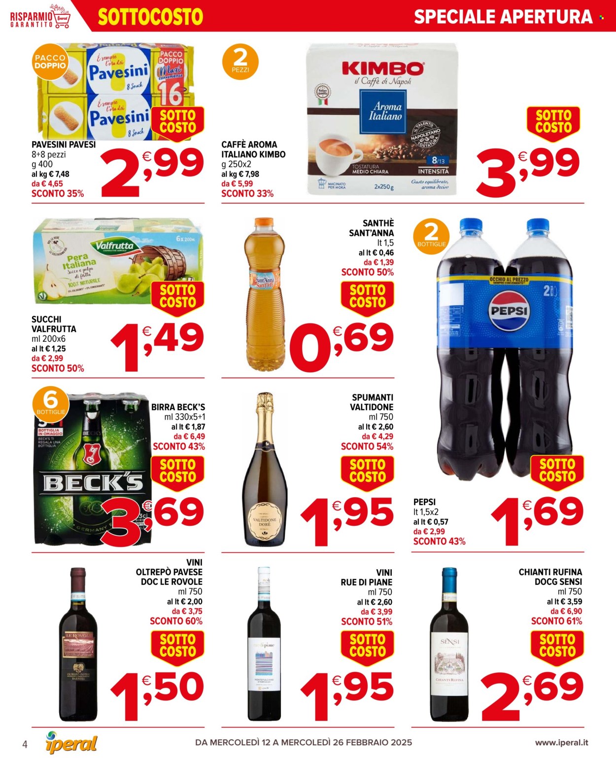 Volantino Iperal - 12/2/2025 - 26/2/2025. Pagina 4