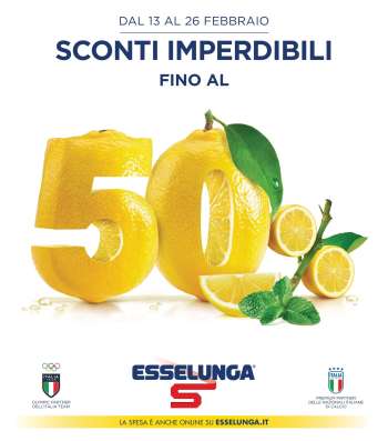 Volantino Esselunga - 13/2/2025 - 26/2/2025.