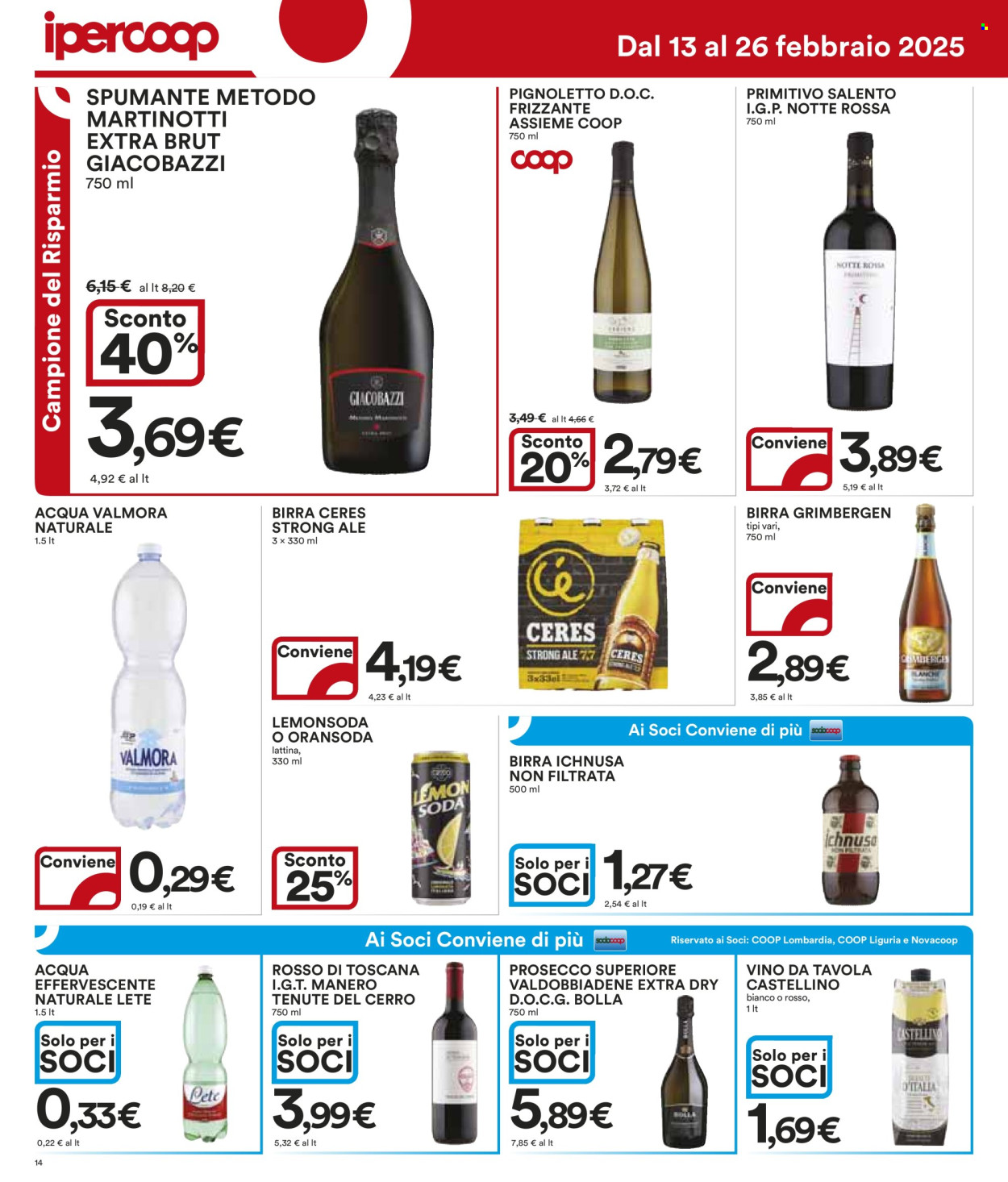Volantino Coop - 13/2/2025 - 26/2/2025. Pagina 14