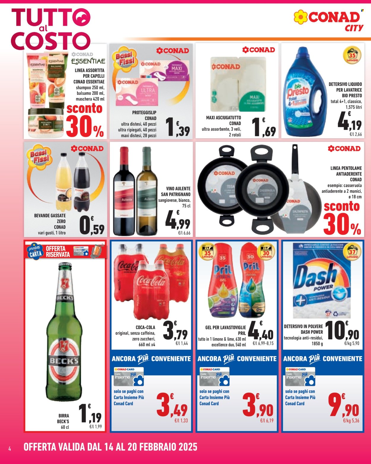 Volantino Conad City - 14/2/2025 - 20/2/2025. Pagina 4