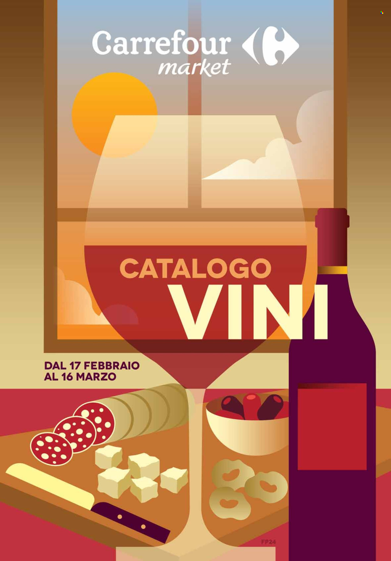 Volantino Carrefour - 17/2/2025 - 16/3/2025. Pagina 1