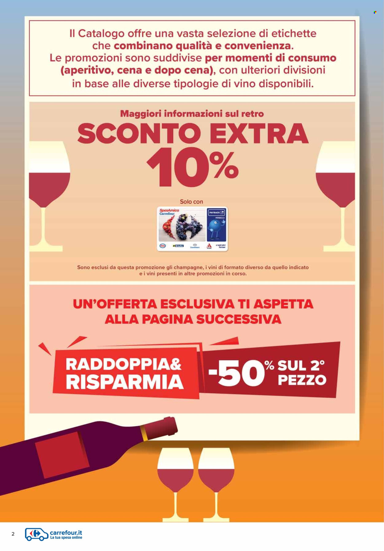 Volantino Carrefour - 17/2/2025 - 16/3/2025. Pagina 2