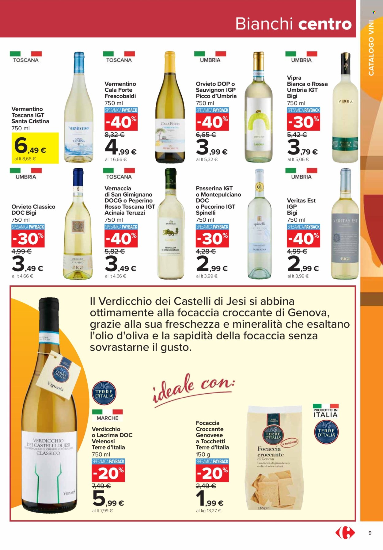Volantino Carrefour - 17/2/2025 - 16/3/2025. Pagina 9