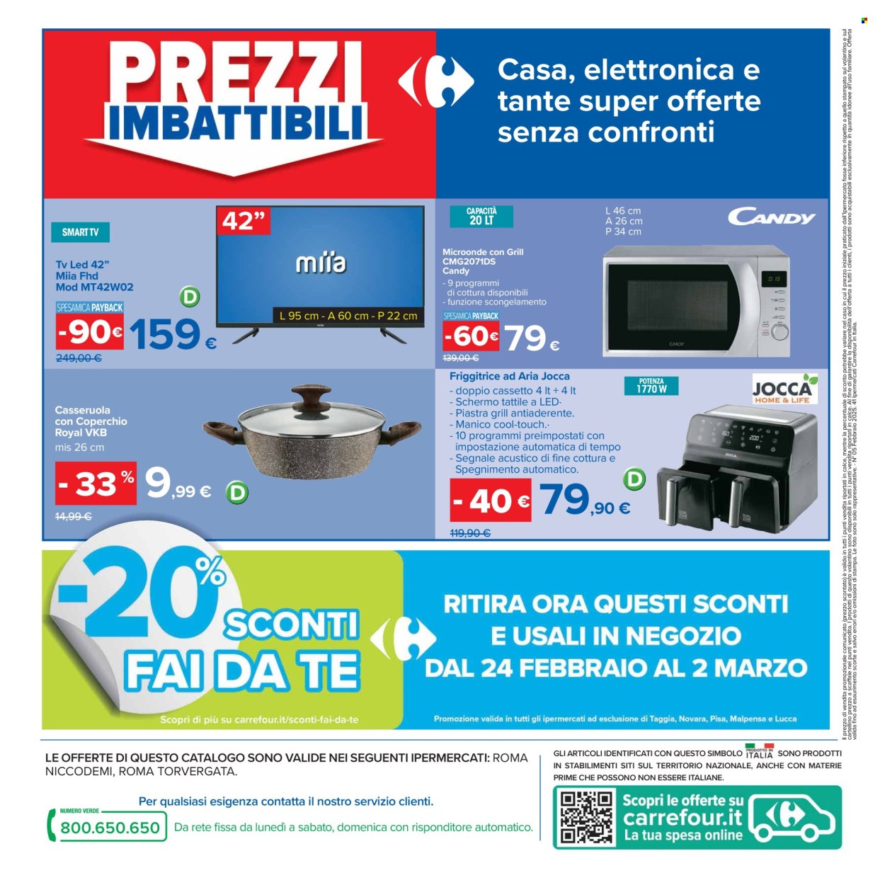 Volantino Carrefour - 17/2/2025 - 27/2/2025. Pagina 44