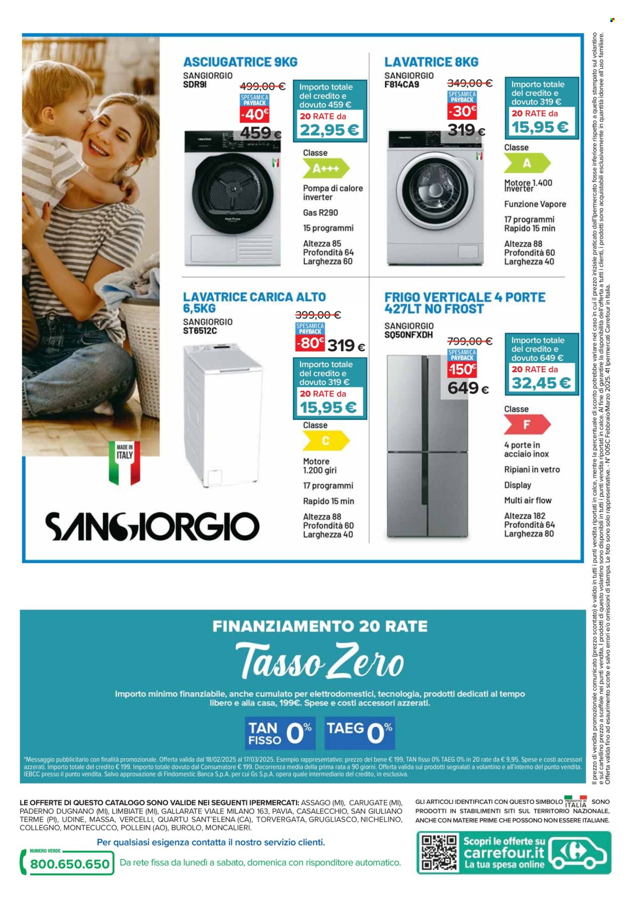 Volantino Carrefour - 18/2/2025 - 17/3/2025. Pagina 16