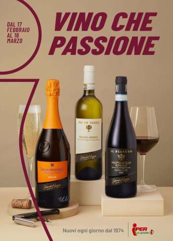 Volantino Iper, La grande i - 17/2/2025 - 16/3/2025.