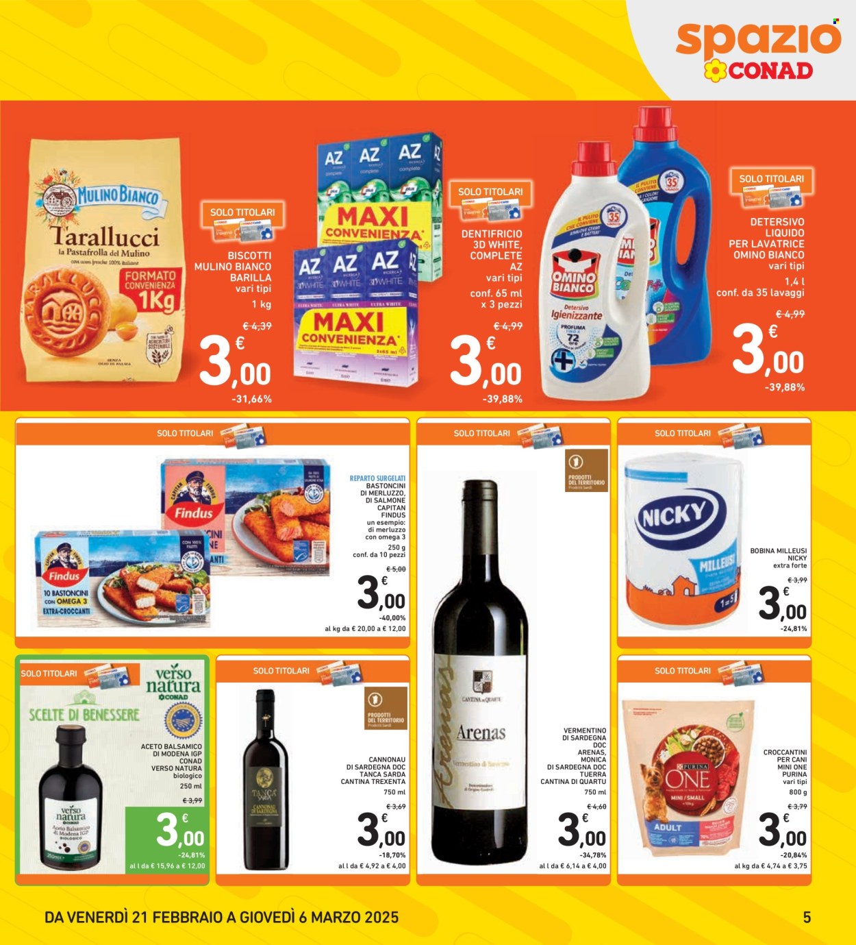 Volantino Spazio Conad - 21/2/2025 - 6/3/2025. Pagina 5