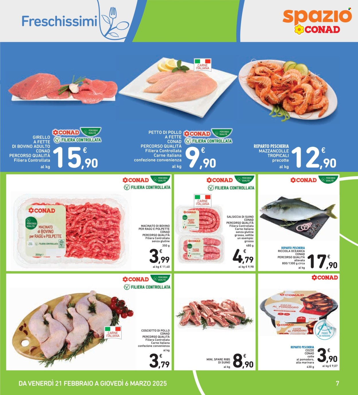 Volantino Spazio Conad - 21/2/2025 - 6/3/2025. Pagina 7