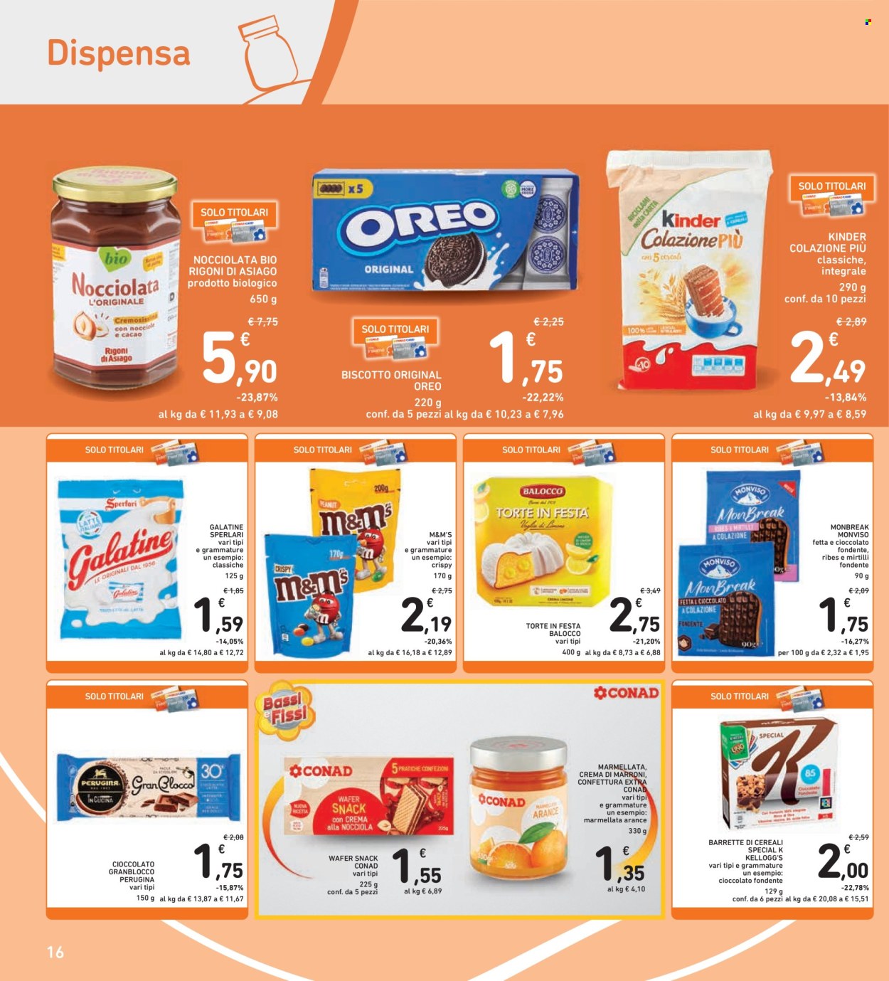 Volantino Spazio Conad - 21/2/2025 - 6/3/2025. Pagina 16