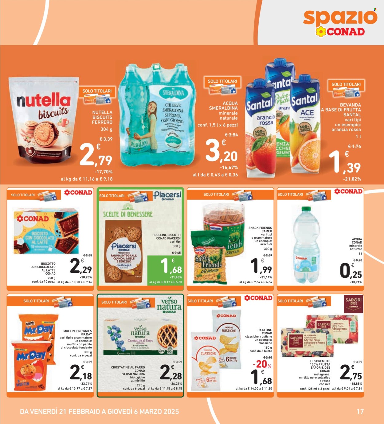Volantino Spazio Conad - 21/2/2025 - 6/3/2025. Pagina 17