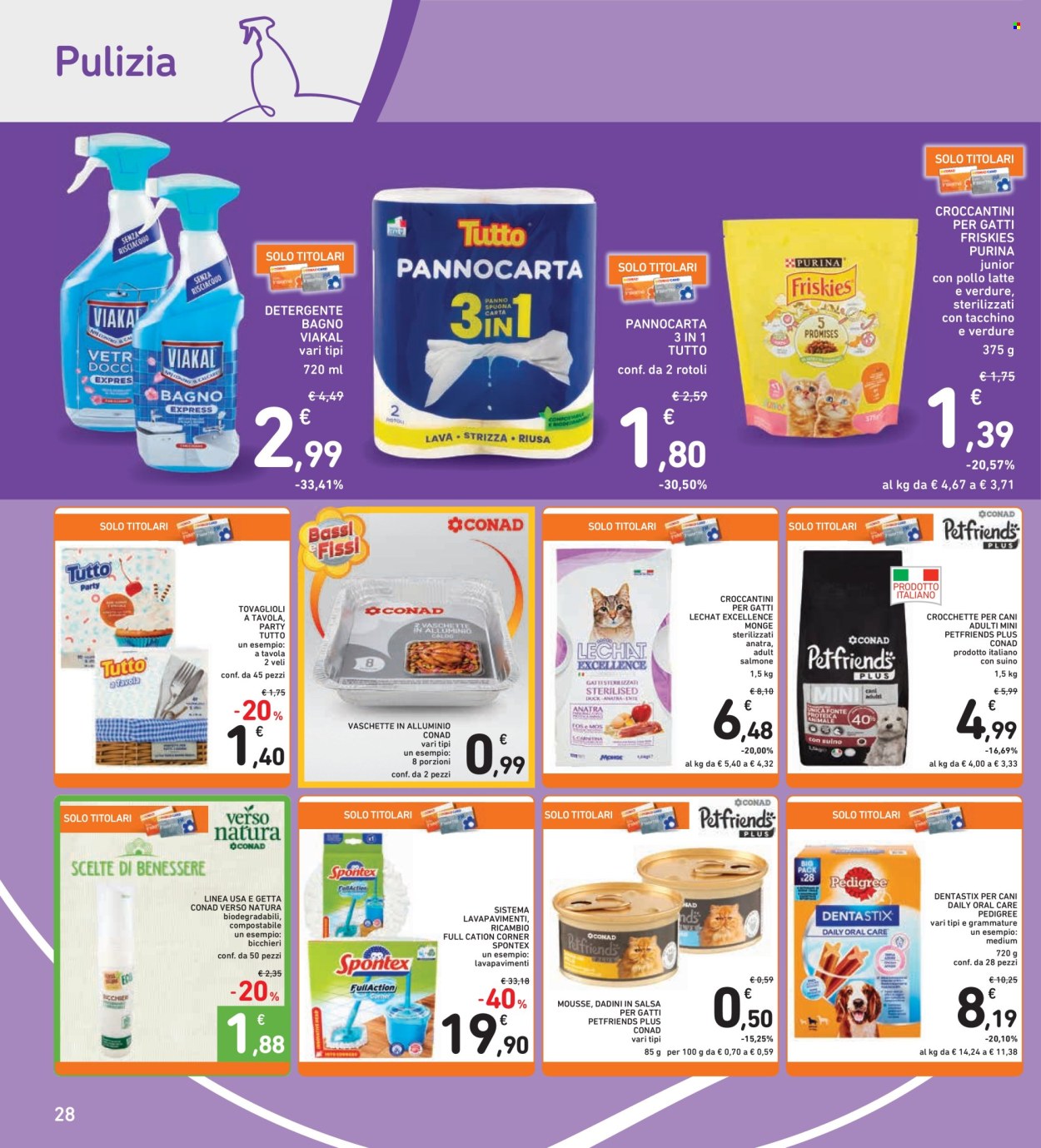 Volantino Spazio Conad - 21/2/2025 - 6/3/2025. Pagina 28
