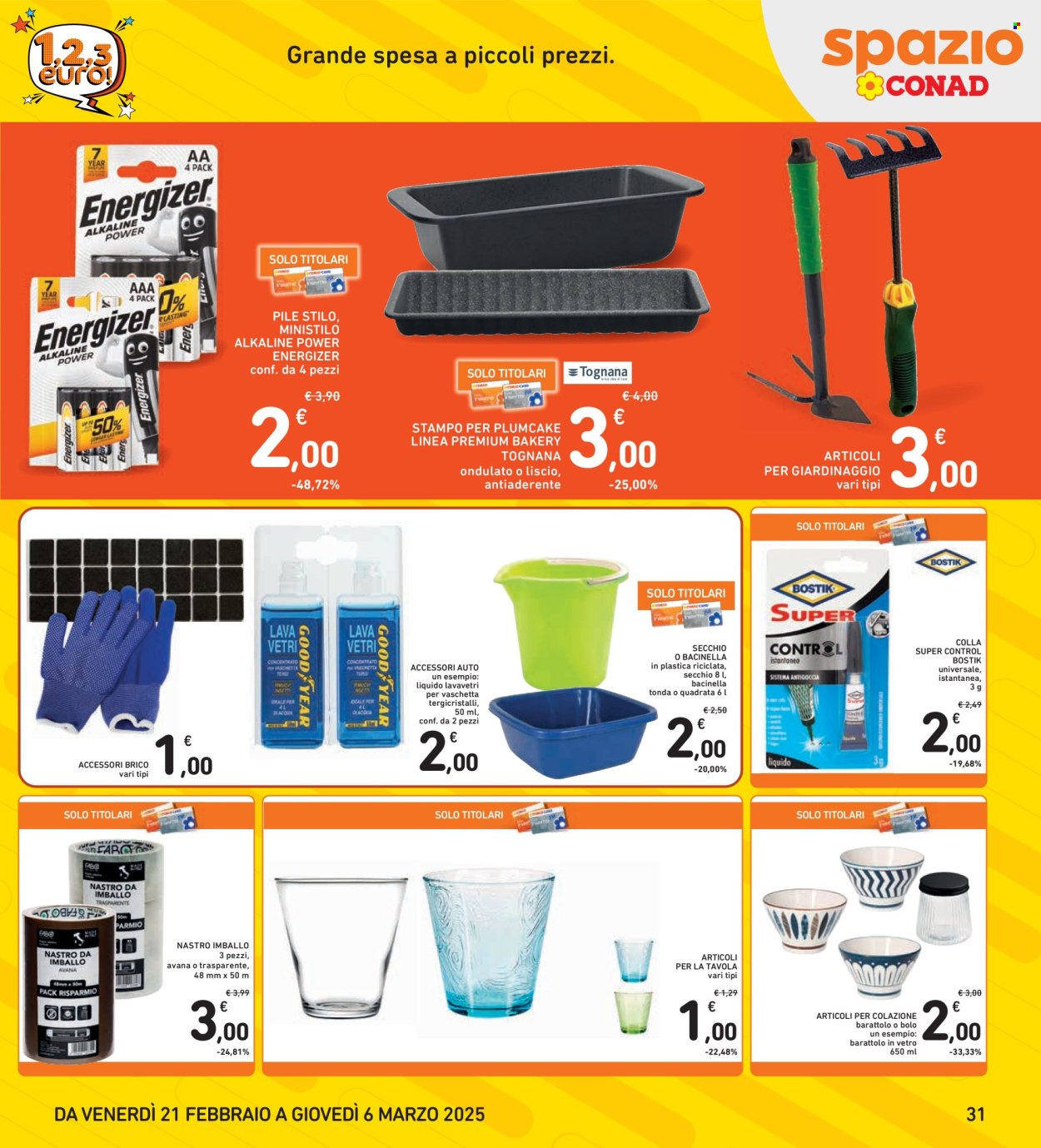 Volantino Spazio Conad - 21/2/2025 - 6/3/2025. Pagina 31