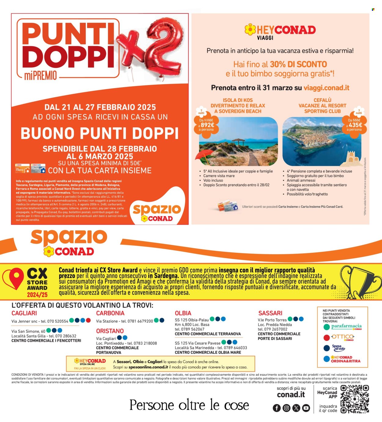 Volantino Spazio Conad - 21/2/2025 - 6/3/2025. Pagina 40