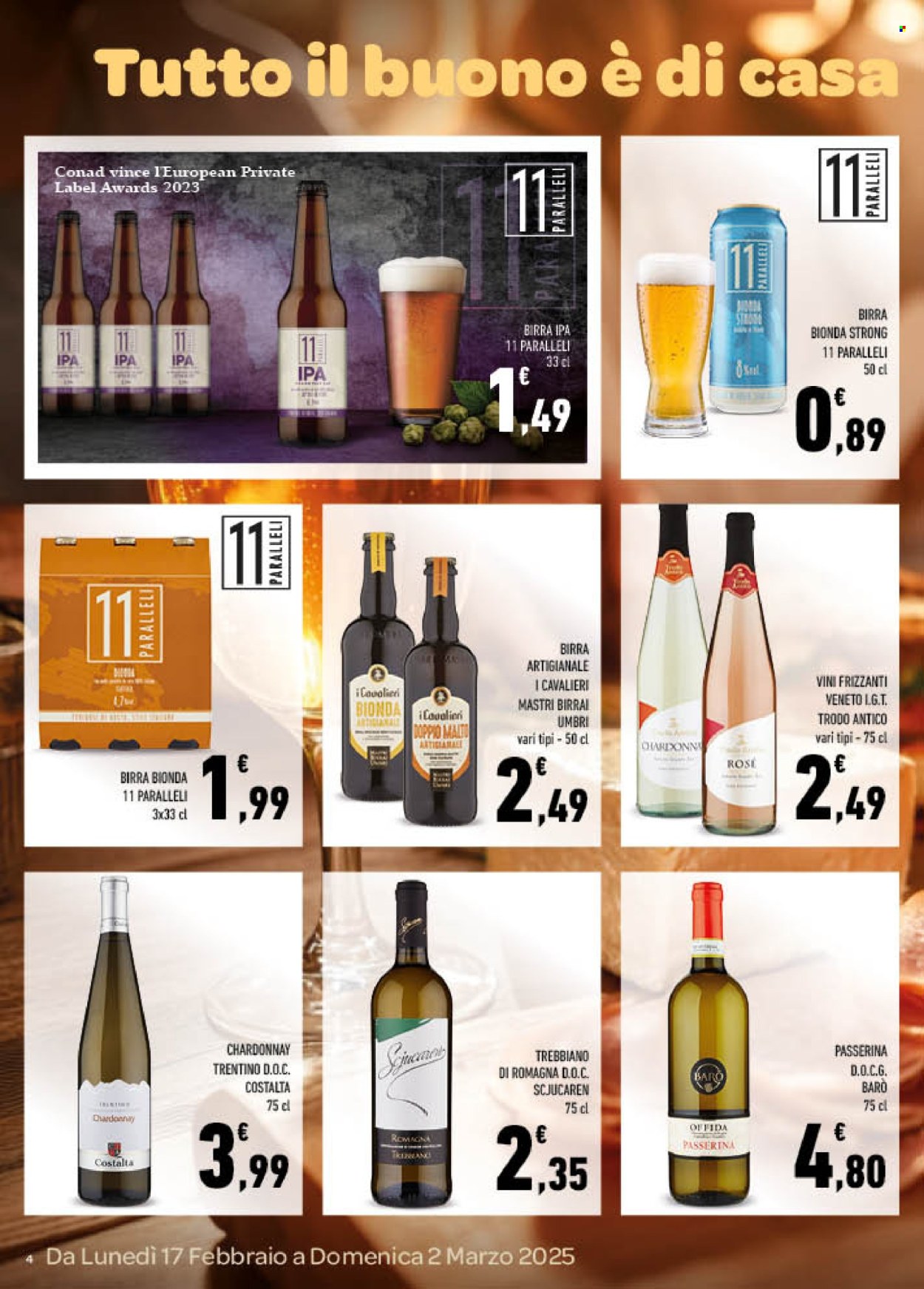 Leták Conad - 17.2.2025 - 2.3.2025. Strana 4