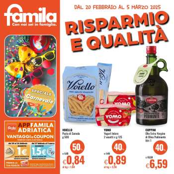 Volantino Famila - 20/2/2025 - 5/3/2025.