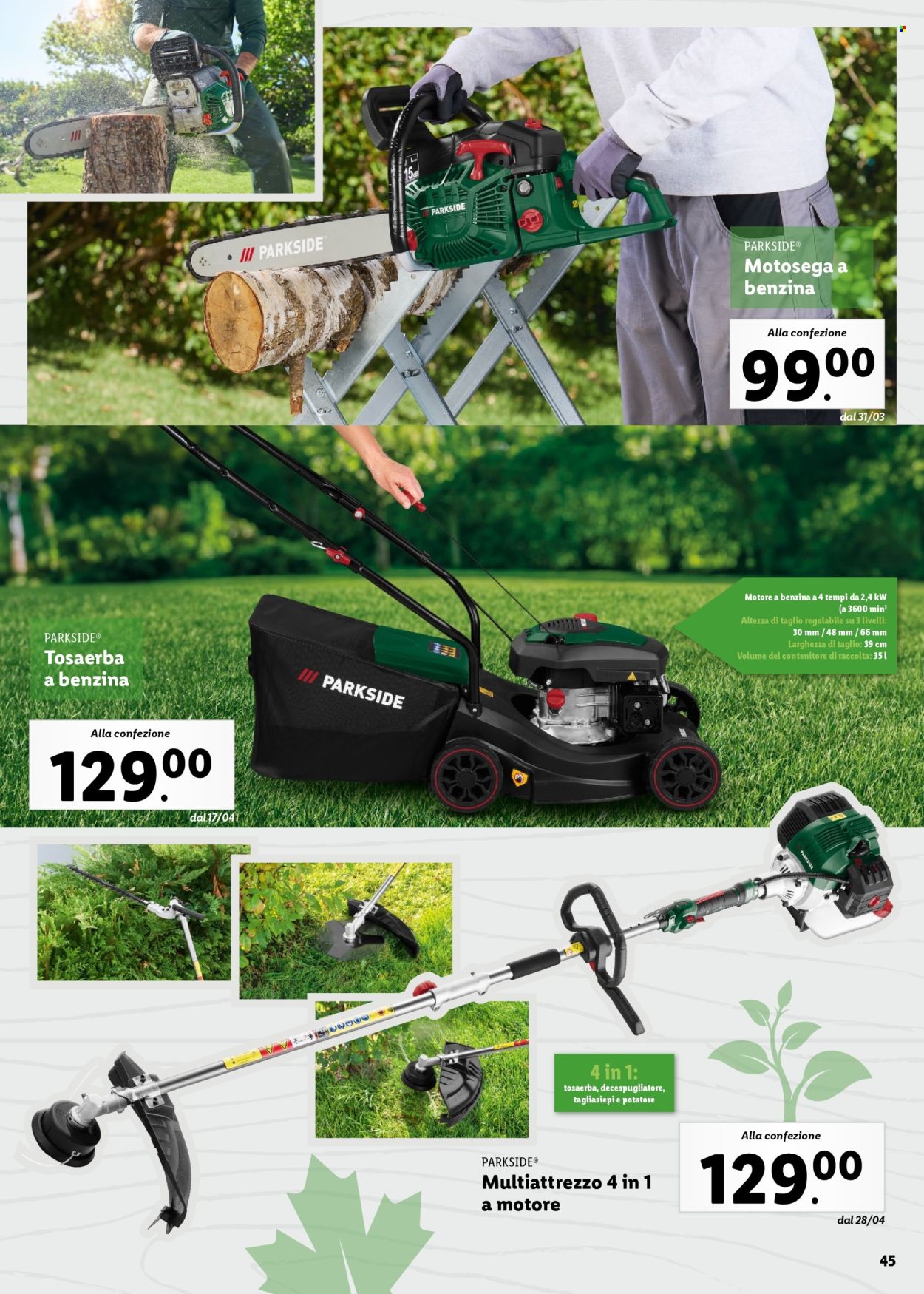 Volantino Lidl. Pagina 45