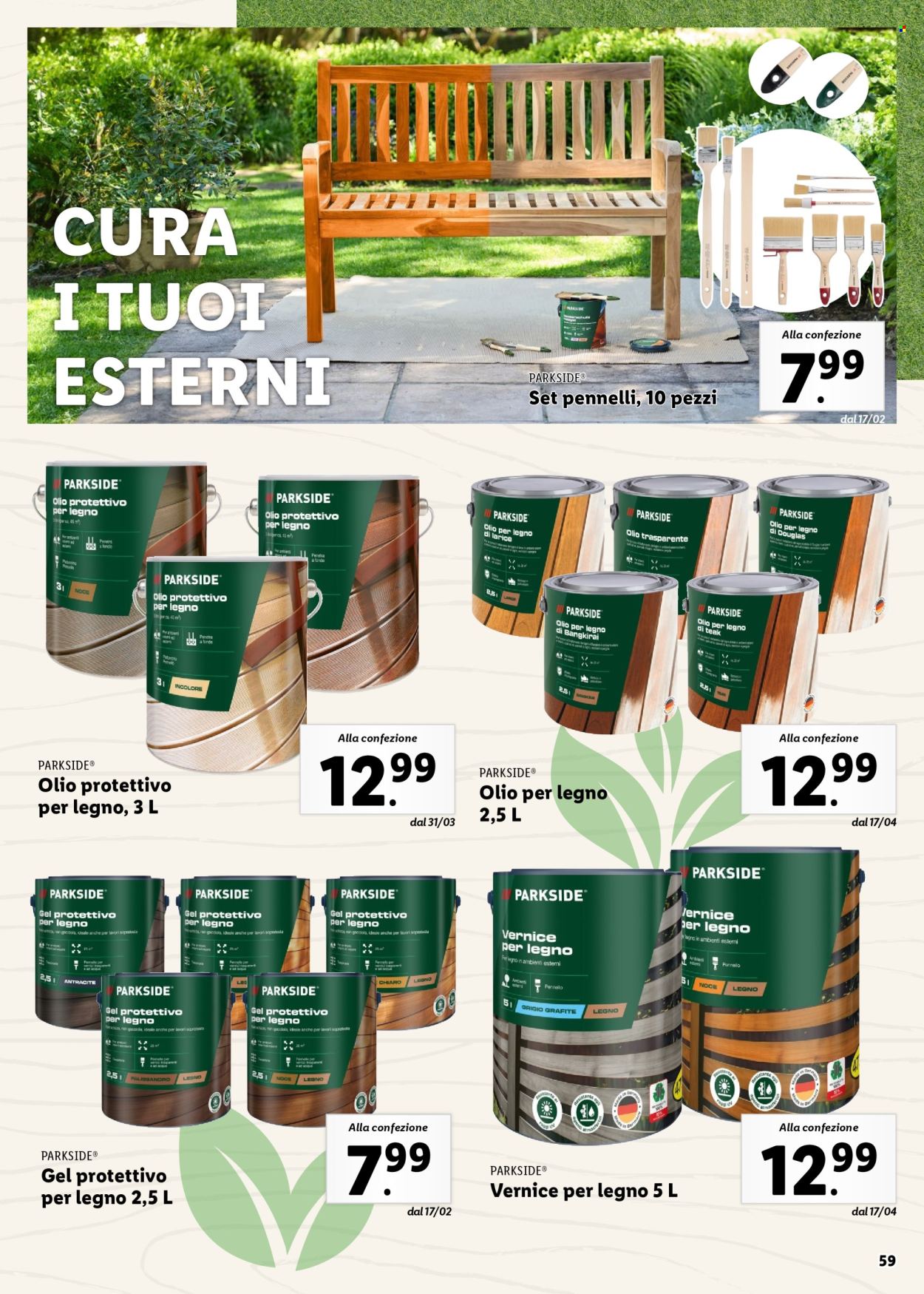Volantino Lidl. Pagina 59