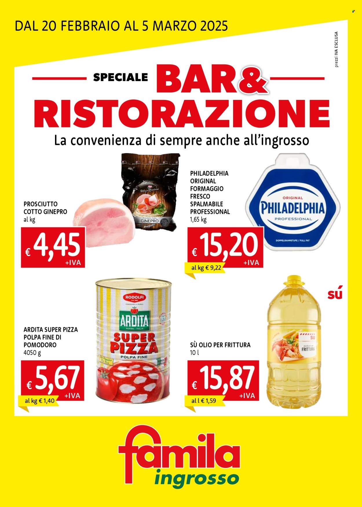 Volantino Famila - 20/2/2025 - 5/3/2025. Pagina 1