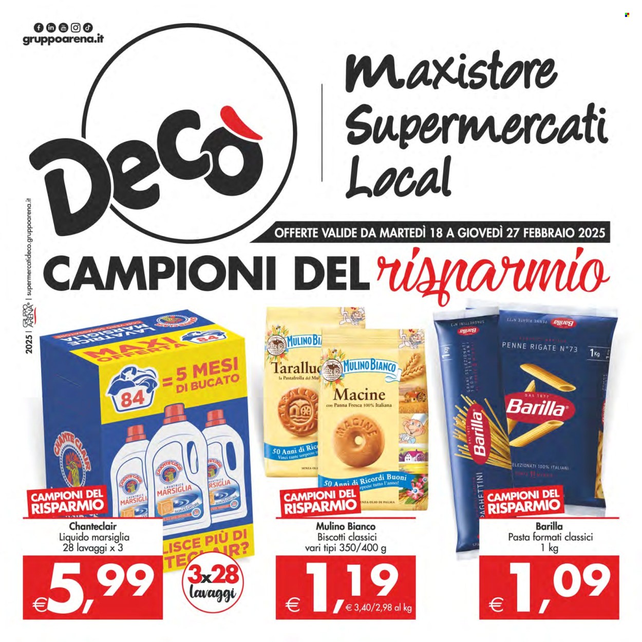 Volantino Deco - 18/2/2025 - 27/2/2025. Pagina 1