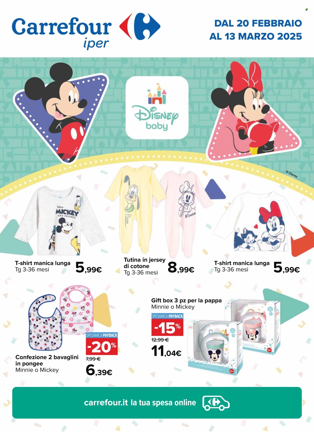 Volantino Carrefour - 20/2/2025 - 13/3/2025. Pagina 1