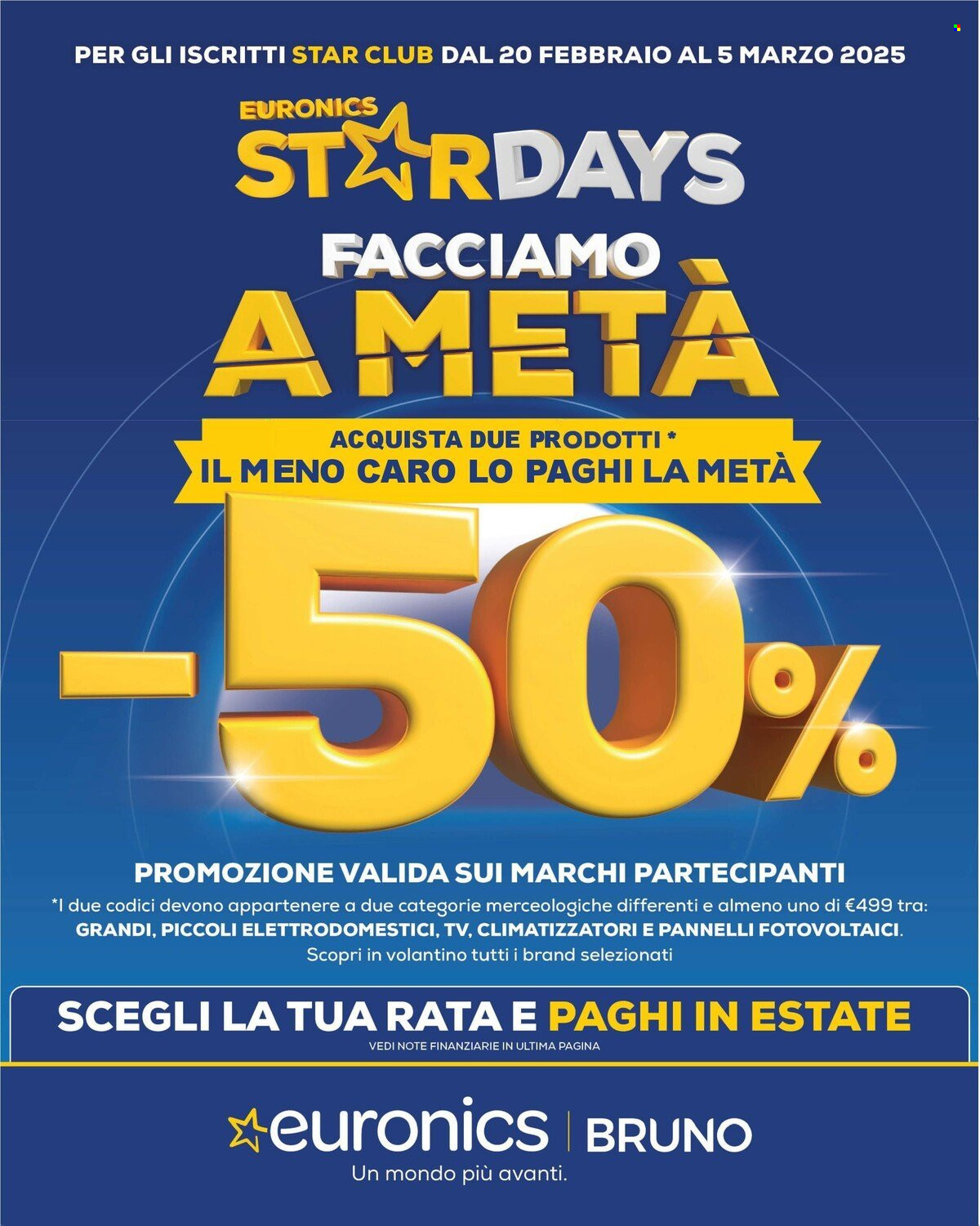 Volantino Euronics - 20/2/2025 - 5/3/2025. Pagina 1