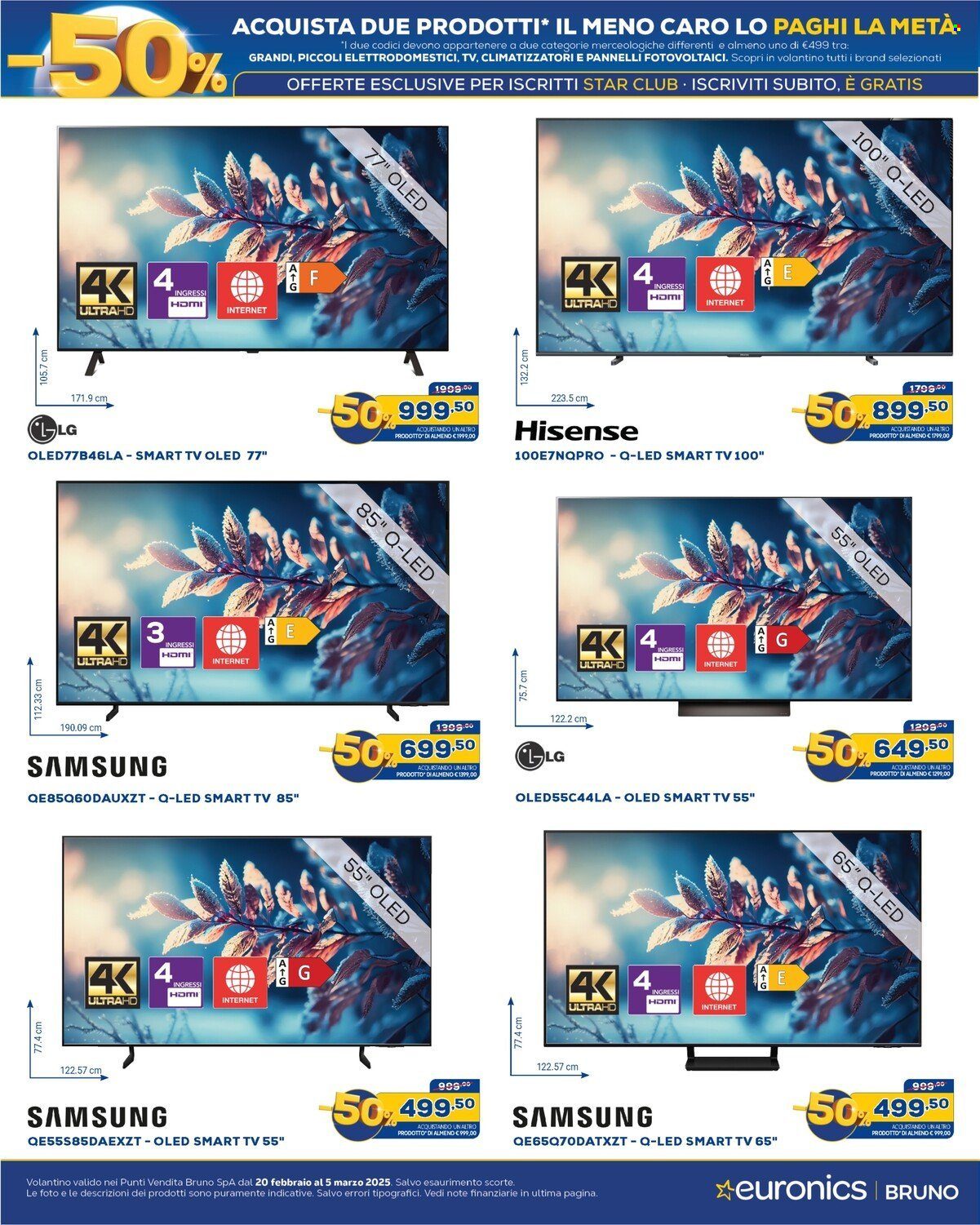 Volantino Euronics - 20/2/2025 - 5/3/2025. Pagina 9