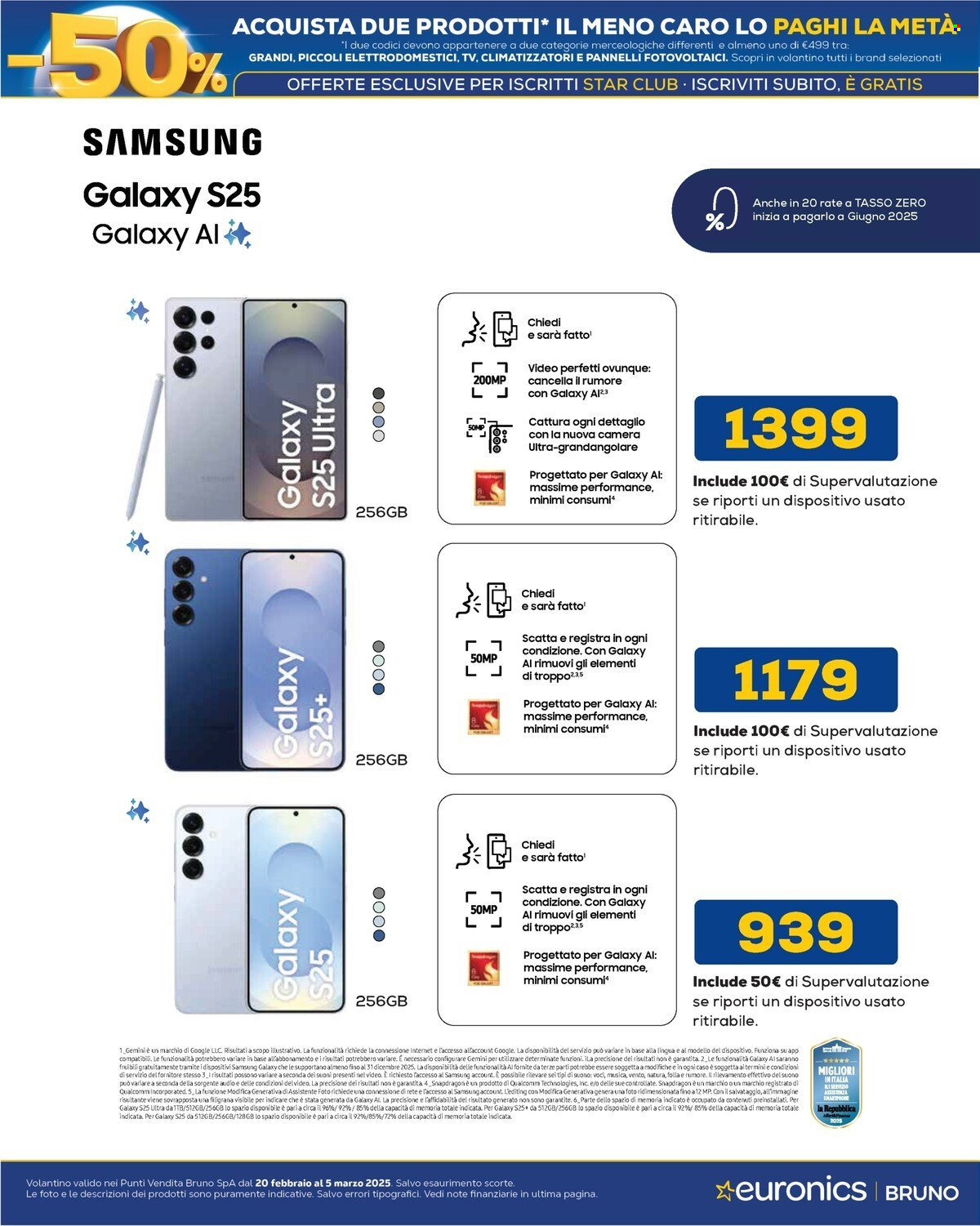 Volantino Euronics - 20/2/2025 - 5/3/2025. Pagina 14