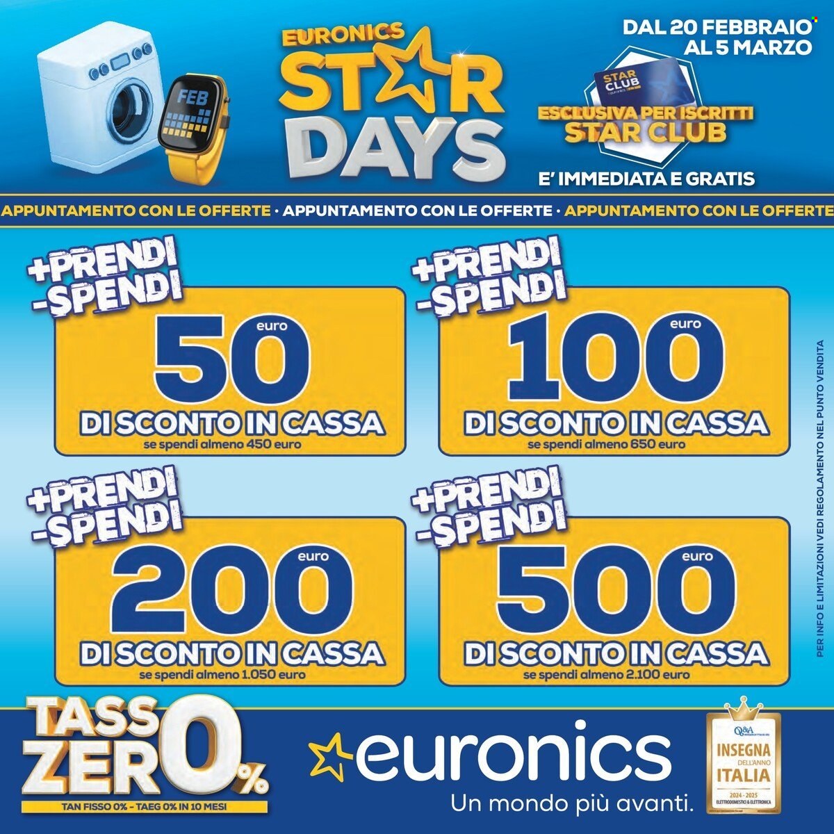 Volantino Euronics - 20/2/2025 - 5/3/2025. Pagina 2
