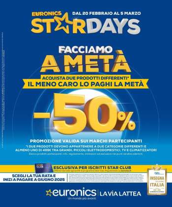 Volantino Euronics - 20/2/2025 - 5/3/2025.
