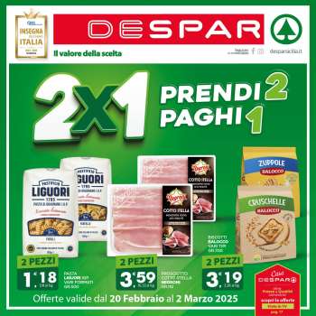 Volantino Despar - 20/2/2025 - 2/3/2025.