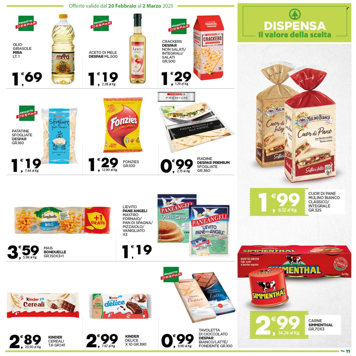 Volantino Despar - 20/2/2025 - 2/3/2025. Pagina 11
